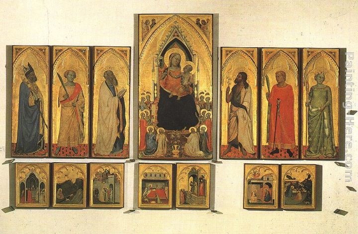Bernado Daddi Polyptych of Saint Pancrazio